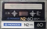 Compact Cassette Pioneer N2 60 Type I Normal 1980 Europe