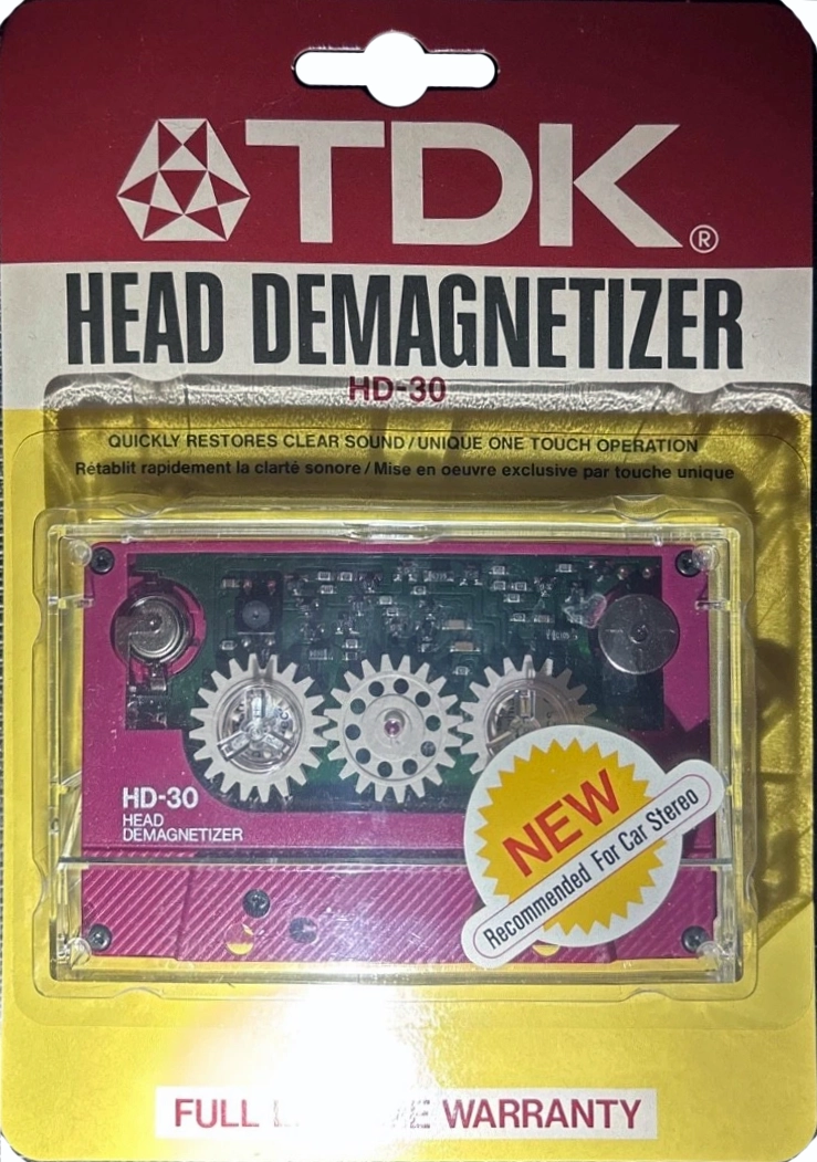 Blister TDK "HD-30" Head Demagnetiser North America