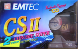 2 pack Emtec CS II Chrome Super 60 Type II Chrome 2004 Europe