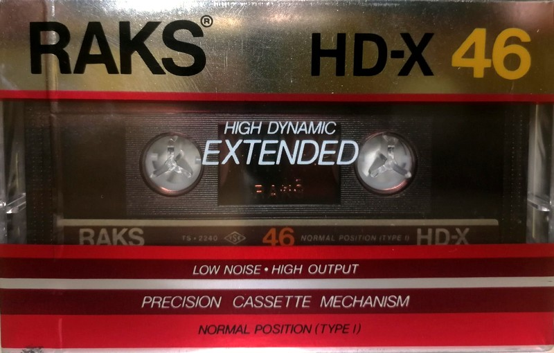 Compact Cassette: RAKS  - HD-X 46