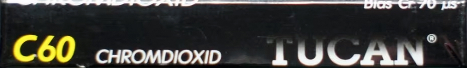 Compact Cassette Tucan 60 Type II Chrome 1993 Germany