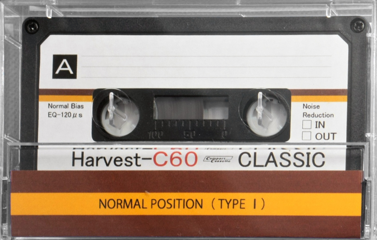 Compact Cassette Classic Harvest 60 Type I Normal 2021 Worldwide