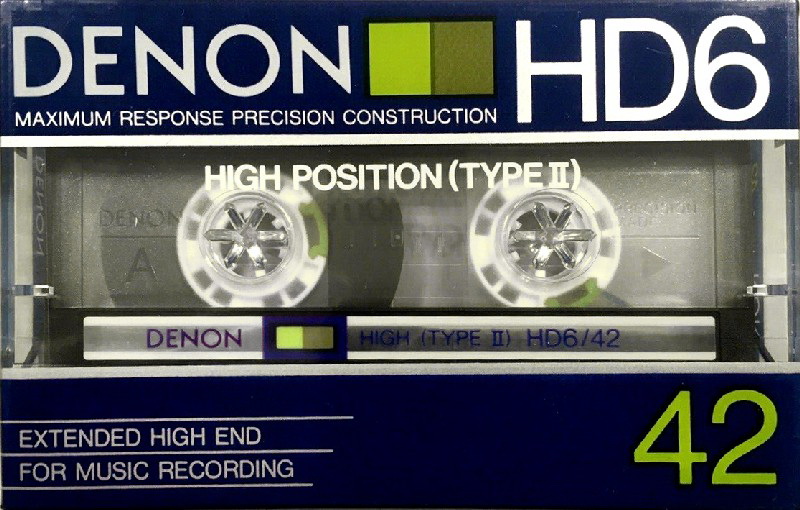 Compact Cassette: Unknown Denon - HD6 42