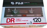 2 pack Fuji DR 120 Type I Normal 1982 Japan