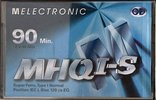 Compact Cassette Melectronic MHQ I-S 90 Type I Normal 1996 Switzerland