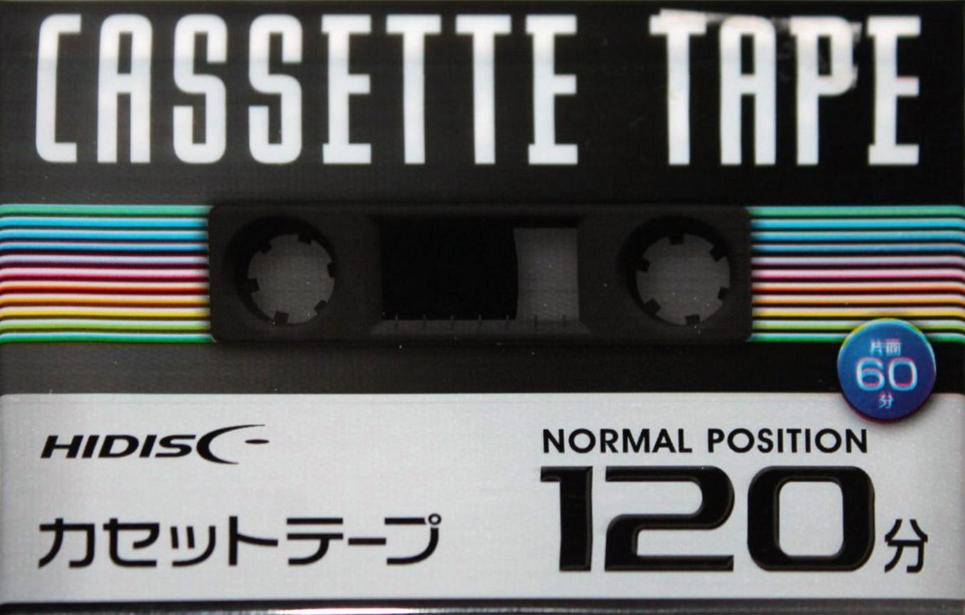 Compact Cassette Hidisc HD 120 "HDAT120N1P" Type I Normal 2016 Japan