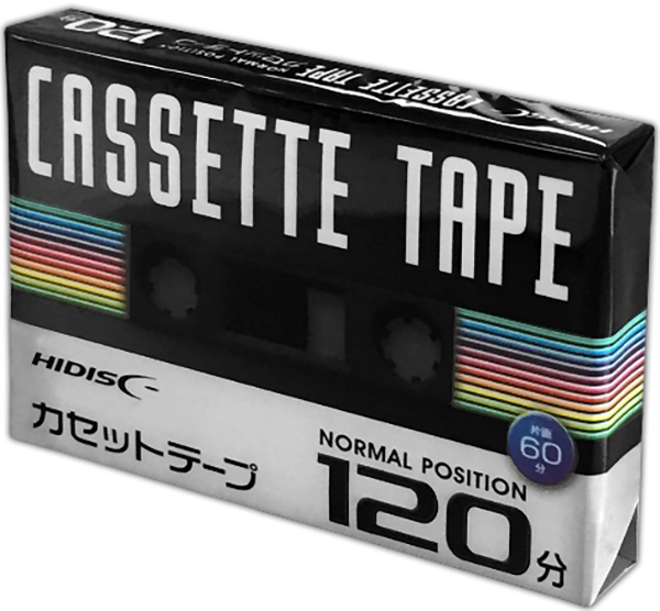 Compact Cassette Hidisc HD 120 "HDAT120N1P" Type I Normal 2016 Japan