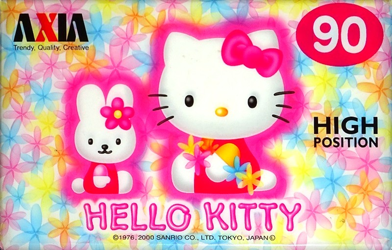 Compact Cassette: FUJI AXIA - Hello Kitty 90