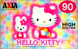 Compact Cassette AXIA Hello Kitty 90 "HK2A PK 90" Type II Chrome 2000 Japan