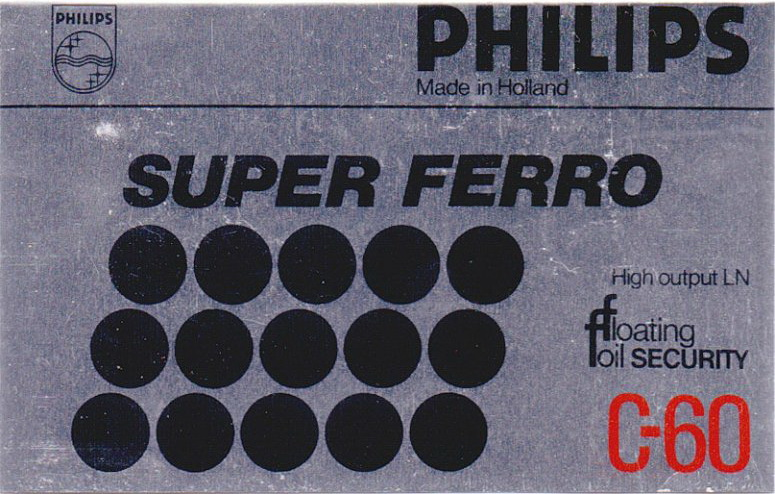 Compact Cassette: Philips  - Super Ferro 60