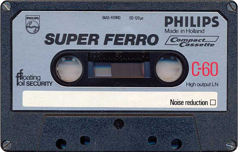 Compact Cassette: Philips  - Super Ferro 60