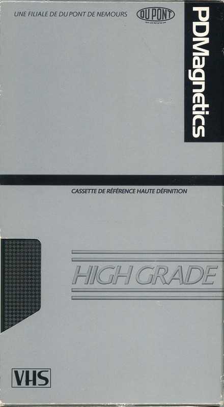 VHS, Video Home System PDM 120 Type I Normal 1980 Europe