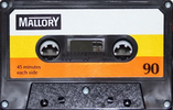 Compact Cassette Mallory 90 "Professional" Type I Normal 1982 USA