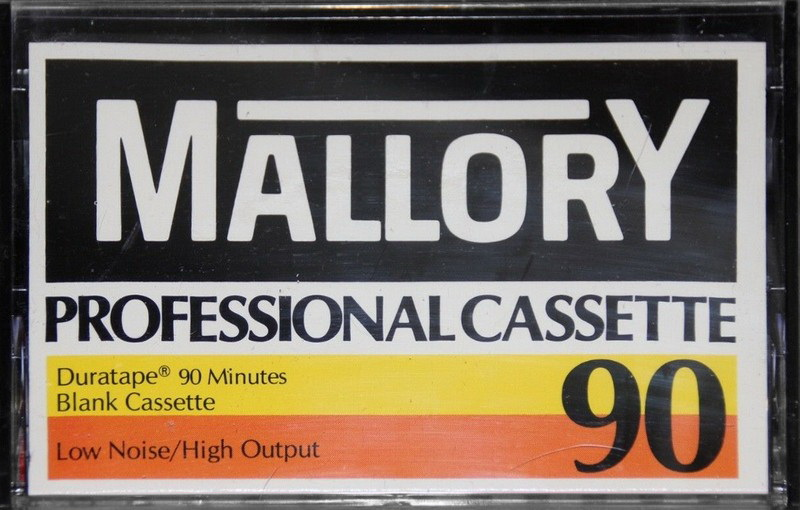 Compact Cassette: Unknown Mallory -  90