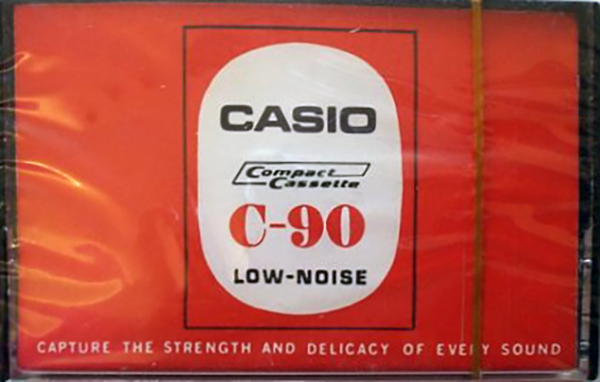 Compact Cassette Casio 90 Type I Normal USA