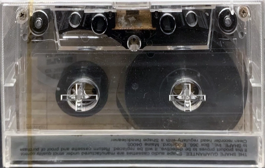 Compact Cassette Shape Mark 10 CX 90 Type II Chrome USA