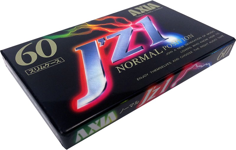 Compact Cassette AXIA J`z 1 60 "JZ1B 60" Type I Normal 1993 Japan