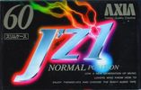Compact Cassette AXIA J`z 1 60 "JZ1B 60" Type I Normal 1993 Japan