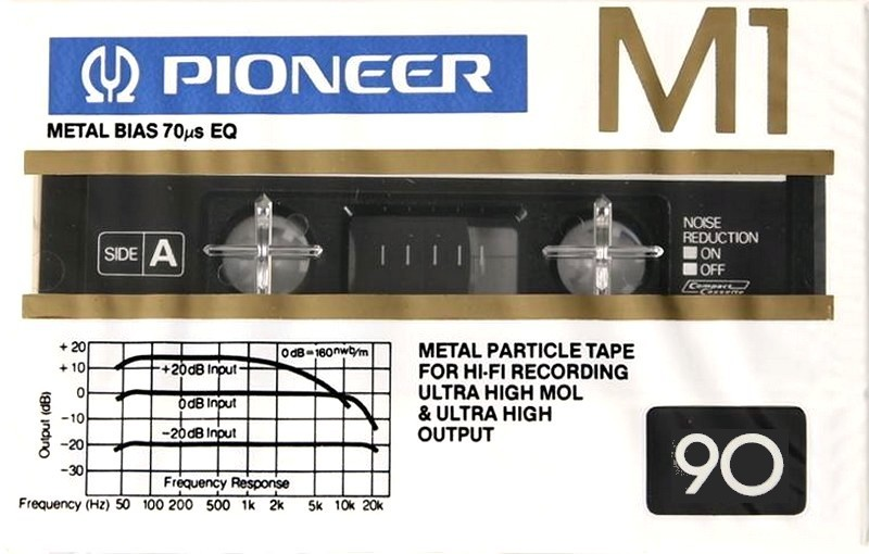 Compact Cassette:  Pioneer - M1 90