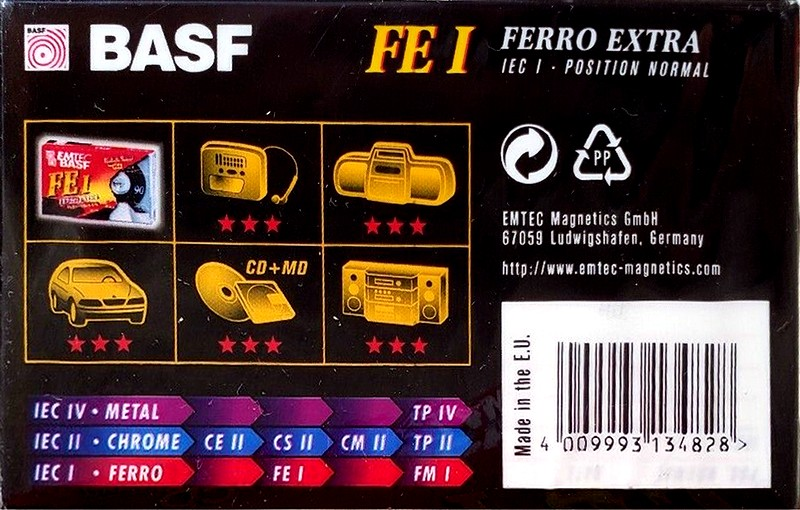 Compact Cassette: BASF Emtec - FE I 46