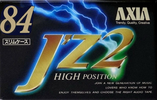 Compact Cassette AXIA J`z 2 84 "JZ2B 84" Type II Chrome 1993 Japan