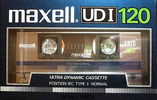 Compact Cassette Maxell UDI / UD1 120 Type I Normal 1985 Europe