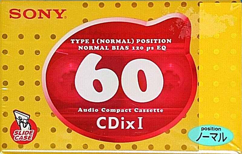 Compact Cassette: Sony  - CDix I 60