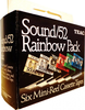 6 pack Teac SOUND 52X 52 "Sound/52 Rainbow Pack" Type I Normal 1986 USA