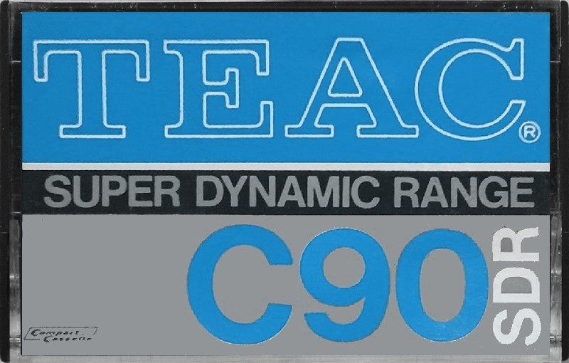 Compact Cassette Teac SDR 90 Type I Normal 1976 New Zealand