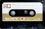 Compact Cassette Sony FeCr 60+2 Type III Ferro Chrome 1974 USA