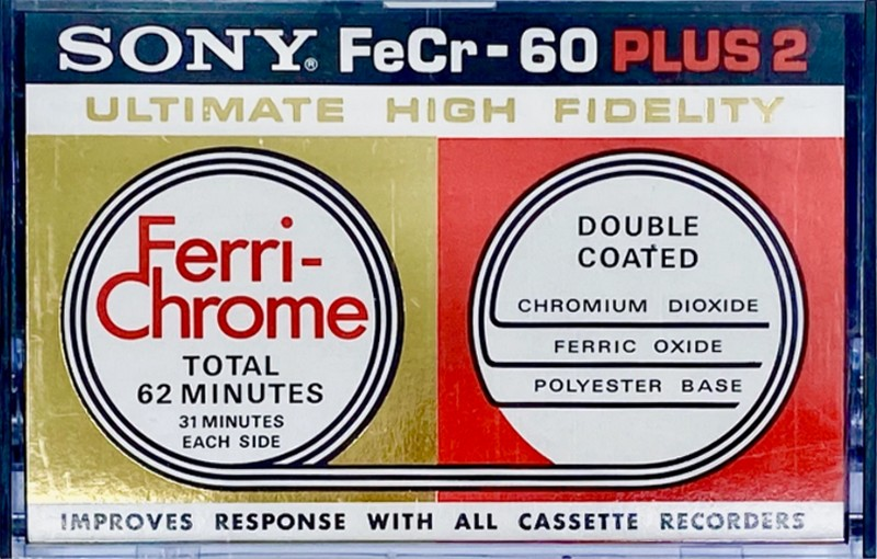 Compact Cassette: Sony  - FeCr 60+2