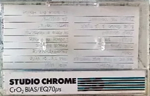 Compact Cassette Ilford 90 "Studio Chrome" Type II Chrome 1982 Europe