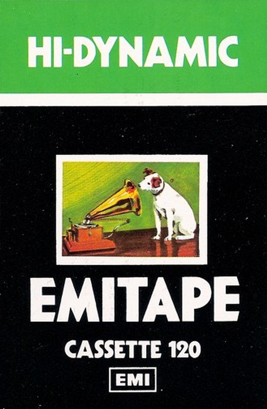 Compact Cassette EMITAPE HI-DYNAMIC 120 Type I Normal 1975 Europe