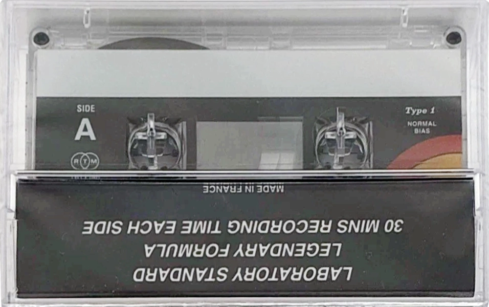 Compact Cassette RTM Recording The Masters WP WaxPoetics 60 Type I Normal 2025 Worldwide