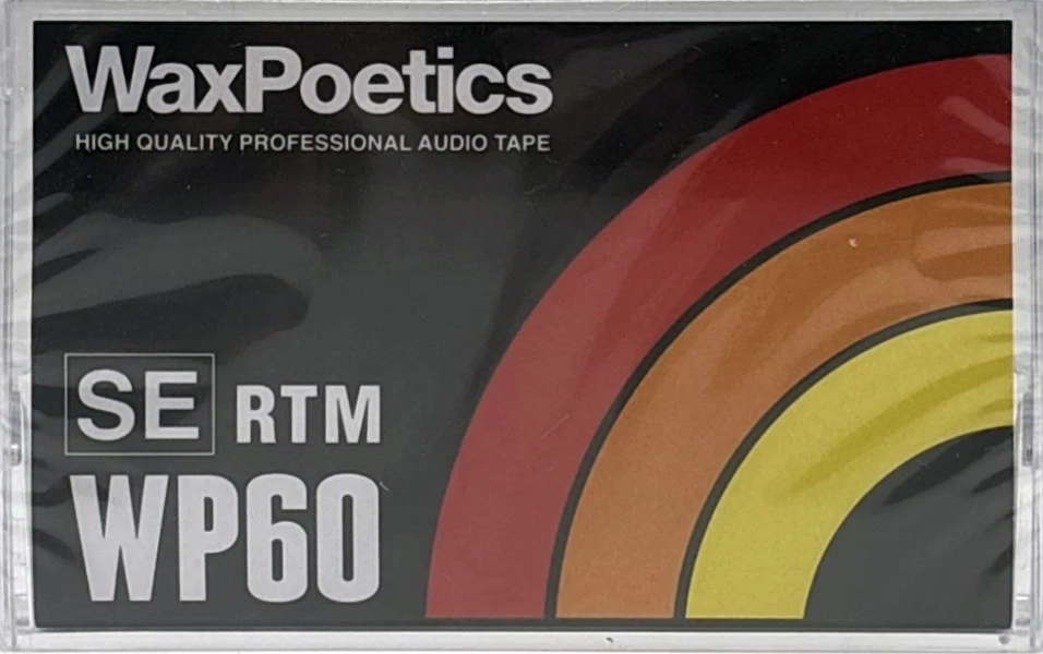 Compact Cassette RTM Recording The Masters WP WaxPoetics 60 Type I Normal 2025 Worldwide