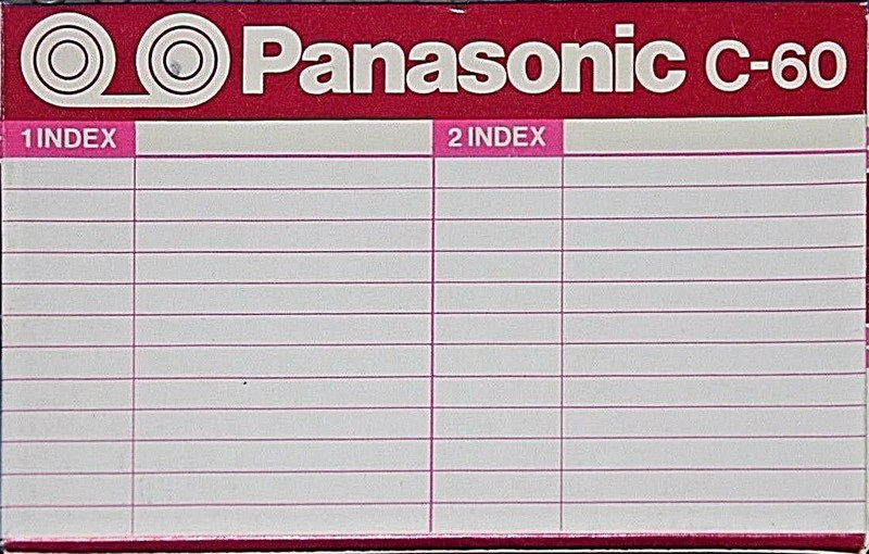 Compact Cassette: Matsushita Panasonic -  60