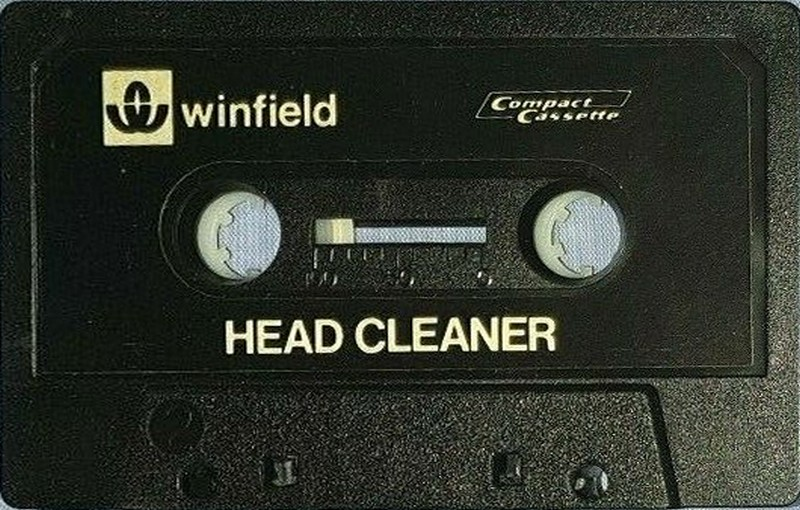 Compact Cassette Winfield "HC" Cleaning Cassette 1980 UK