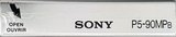 Video8, Hi8, Digital8 Sony MP 90 "P5-90MPB" Type IV Metal 1992 Europe