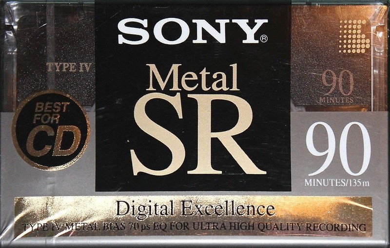 Compact Cassette: Sony  - Metal SR 90