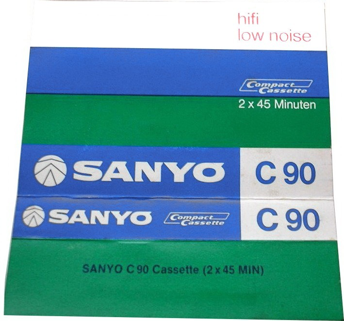 Compact Cassette: Permaton Sanyo -  90