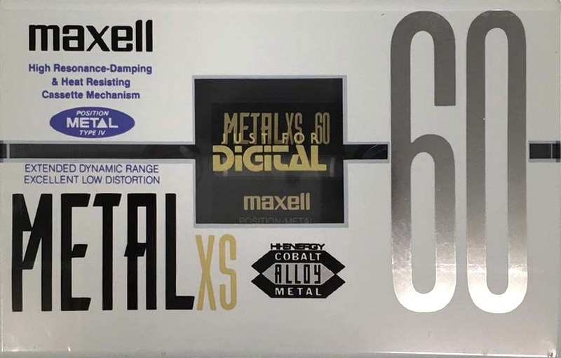 Compact Cassette: Maxell / Hitachi Maxell - Metal XS 60