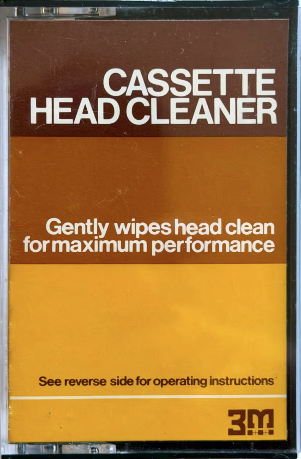 Compact Cassette 3M Cleaning Cassette 1979 Europe