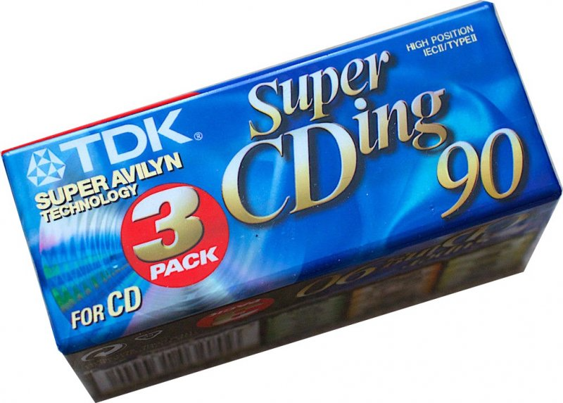 3 pack: TDK  - Super CDing 90