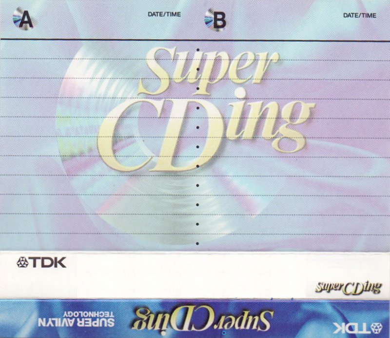 3 pack: TDK  - Super CDing 90