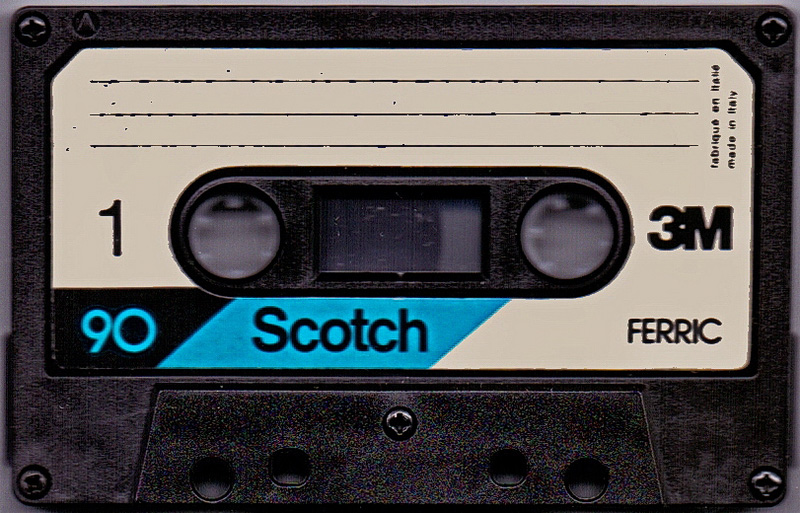 Compact Cassette: 3M Scotch - Ferric 90