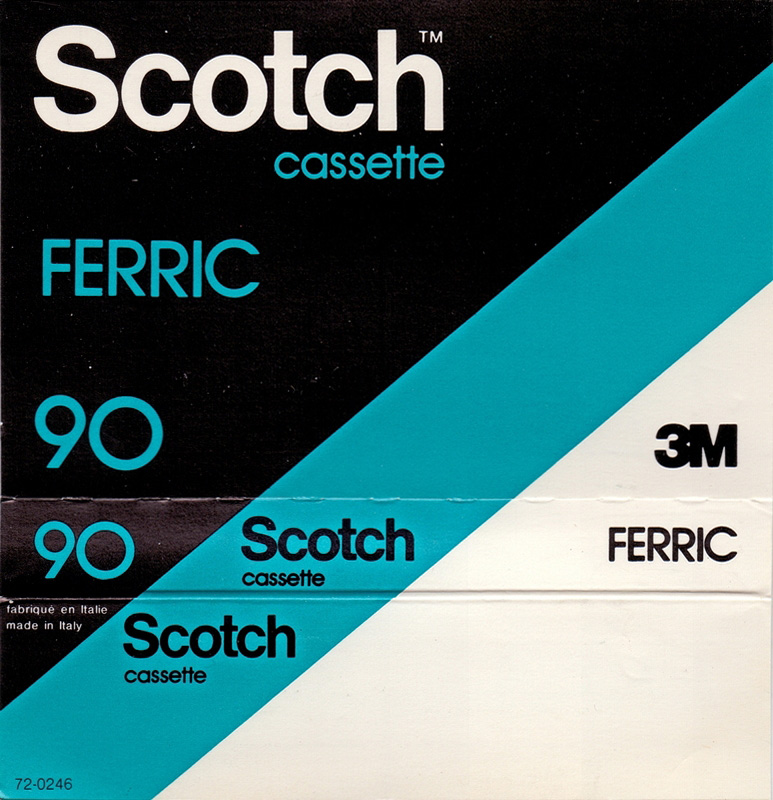 Compact Cassette: 3M Scotch - Ferric 90