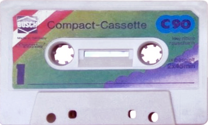 Compact Cassette Busch 90 Type I Normal Germany