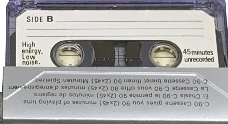 Compact Cassette Cloud 7 90 Type I Normal Europe