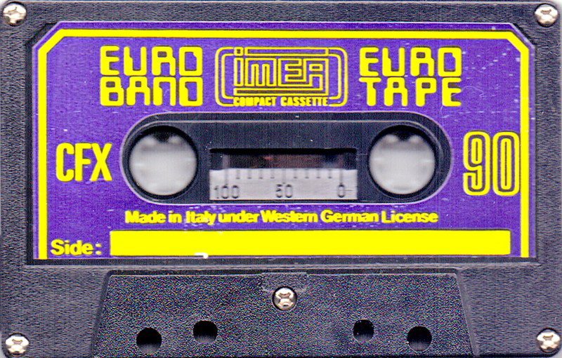 Compact Cassette Imea 90 "CFX" Type II Chrome 1977 Europe