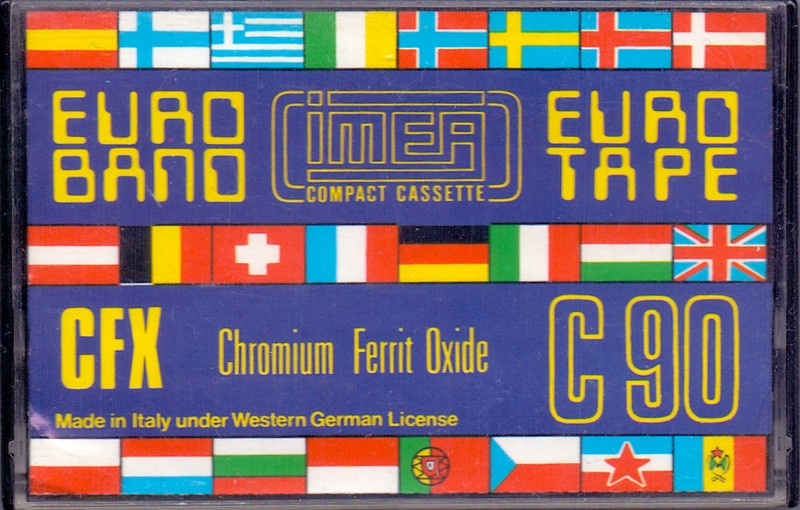 Compact Cassette Imea 90 "CFX" Type II Chrome 1977 Europe